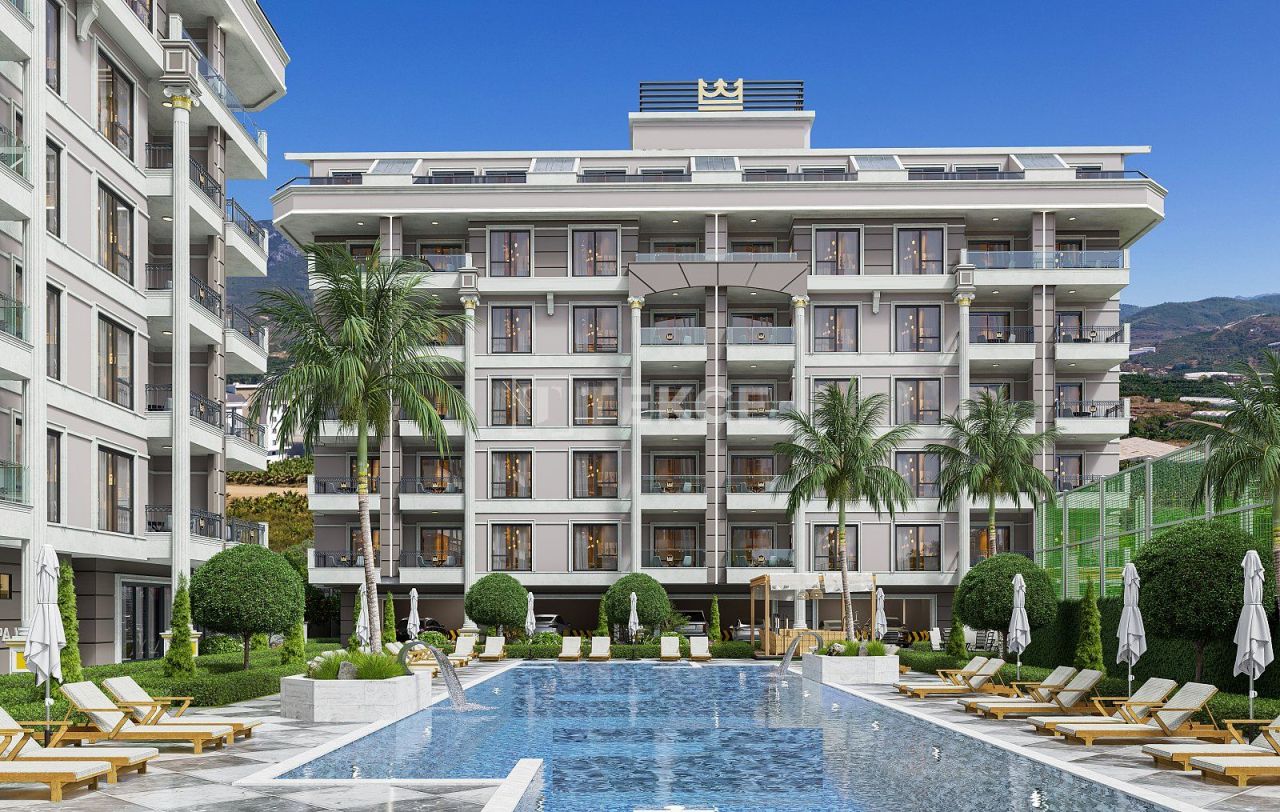 Penthouse in Alanya, Türkei, 119 m² - Foto 1