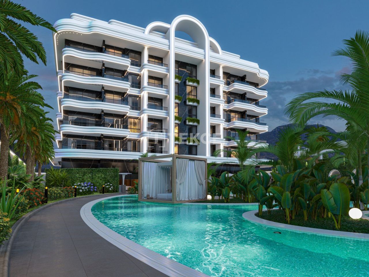Apartamento en Alanya, Turquia, 106 m² - imagen 3