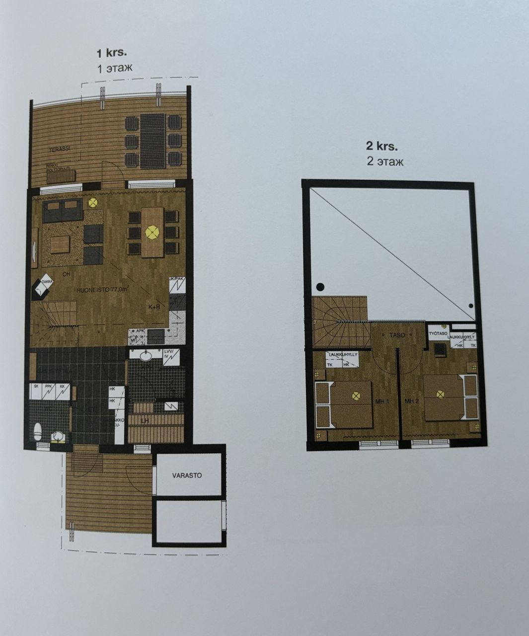 Maison urbaine à Imatra, Finlande, 77 m² - image 4