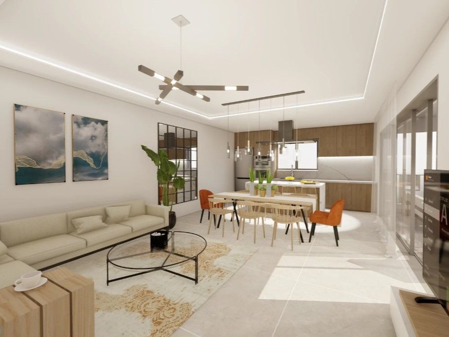 Wohnung in Ayios Dhometios, Zypern, 62 m² - Foto 1