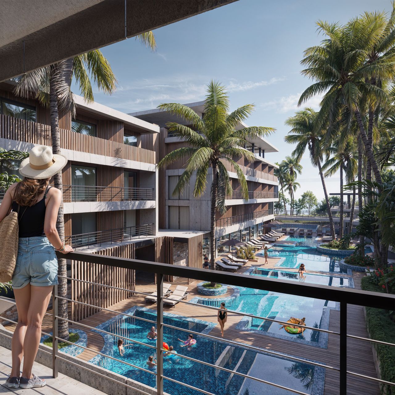 Apartment in Bukit, Indonesien, 40 m² - Foto 1