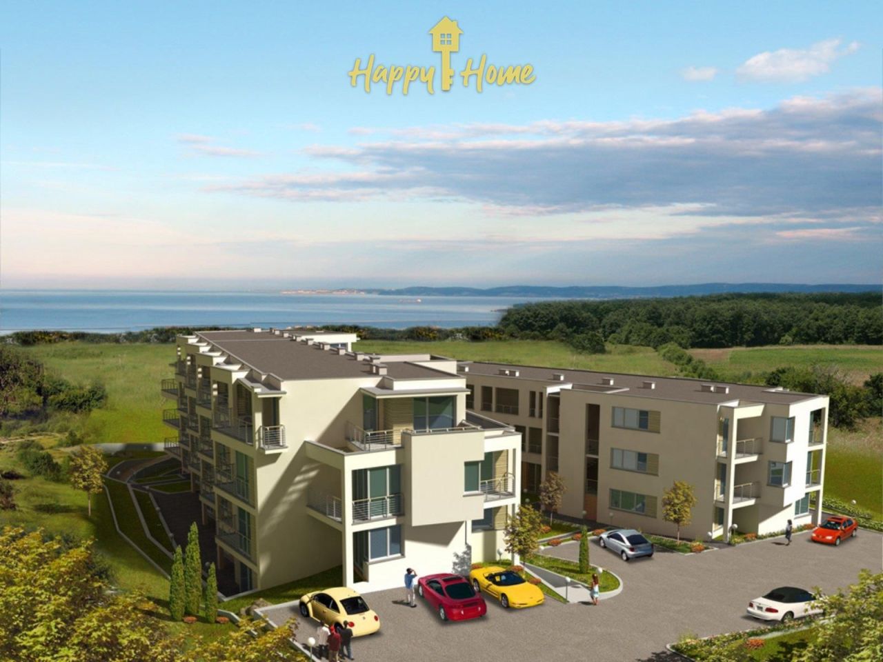 Wohnung in Sveti Vlas, Bulgarien, 64 m² - Foto 1