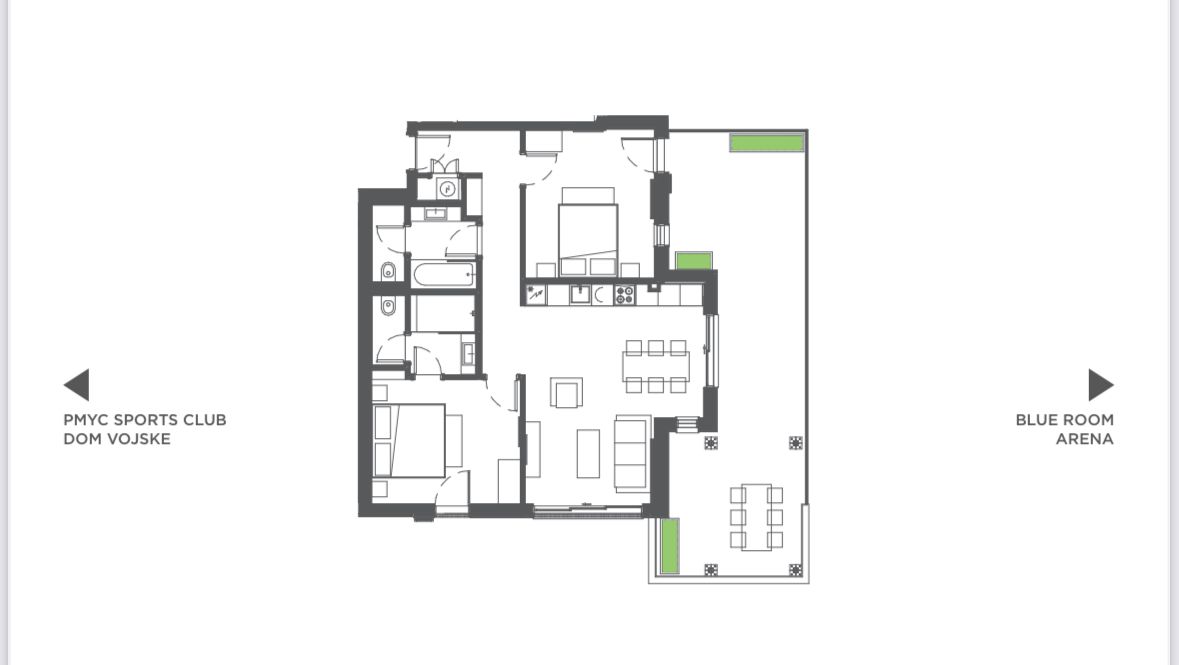 Apartamento en Tivat, Montenegro, 115 m² - imagen 8