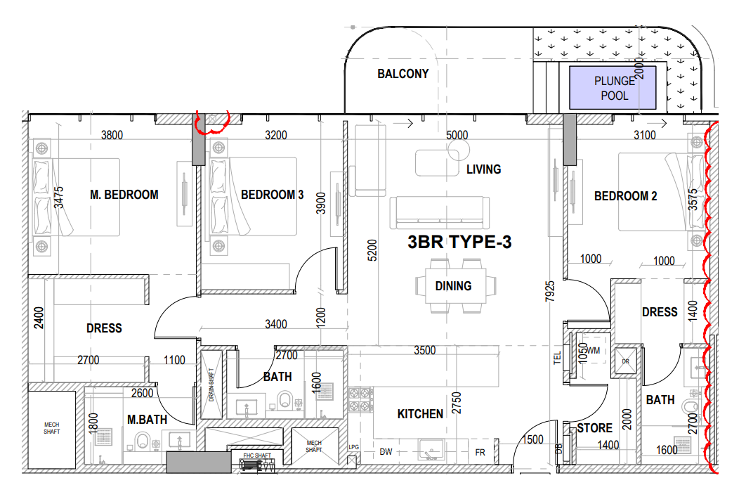 Piso en Dubái, EAU, 140 m² - imagen 12