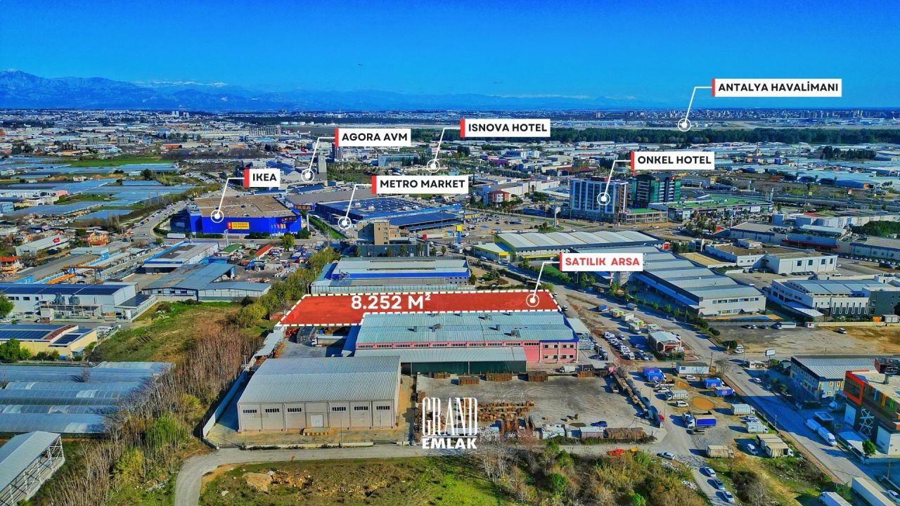 Terreno a Antalya, Turchia, 8 252 m2 - foto 7