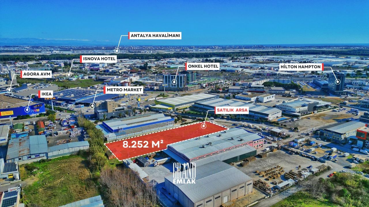 Terreno a Antalya, Turchia, 8 252 m2 - foto 6