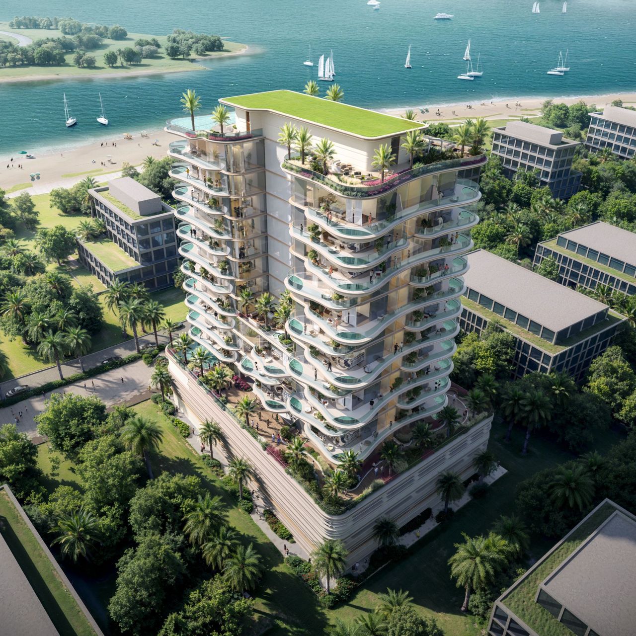 Wohnung in Dubai, VAE, 74 m² - Foto 1