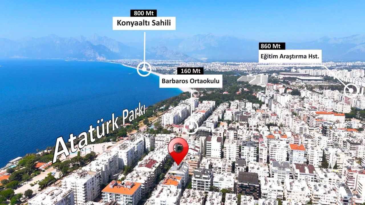 Appartamenti a Antalya, Turchia, 200 m² - foto 1