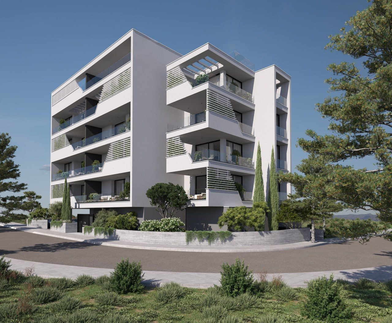 Flat in Germasogeia, Cyprus, 72 m² - picture 1