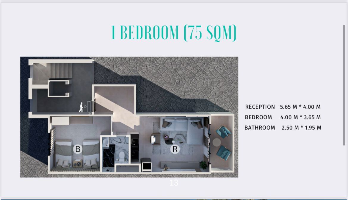 Apartamento en Sharm el-Sheikh, Egipto, 80 m² - imagen 5