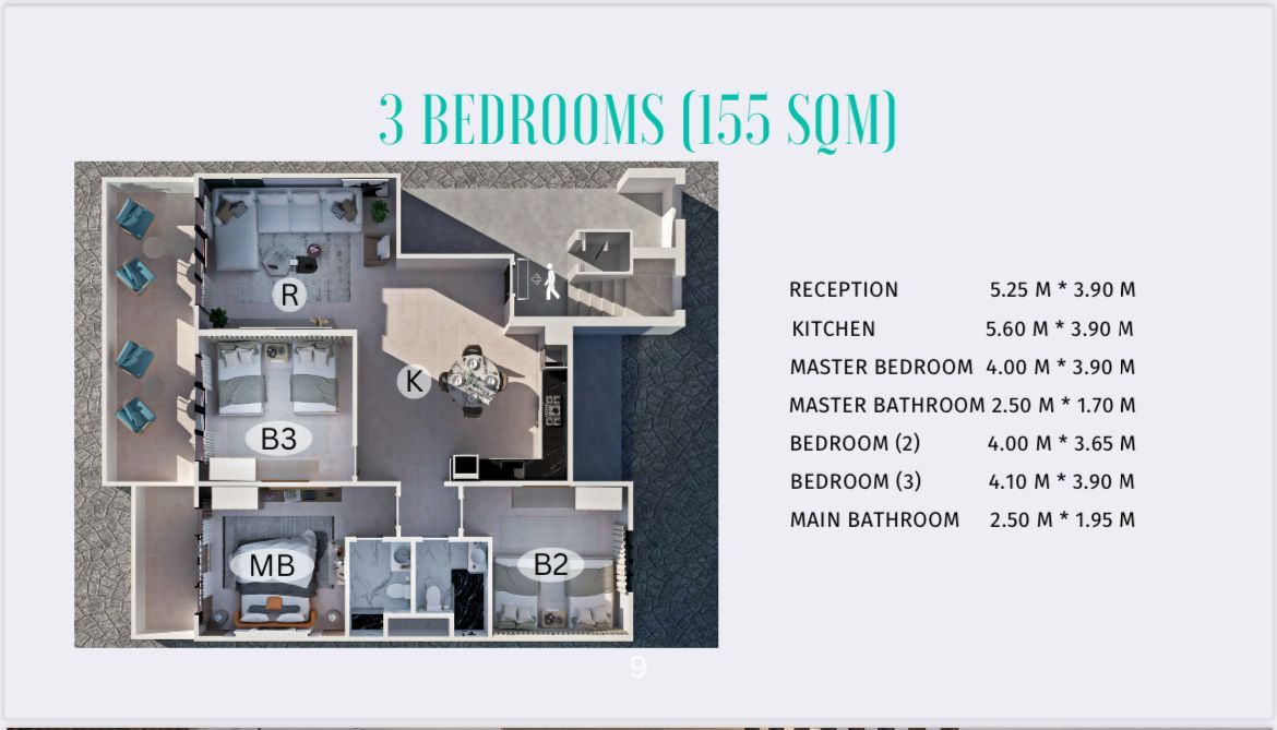 Appartamento a Sharm el Sheikh, Egitto, 155 m² - foto 6