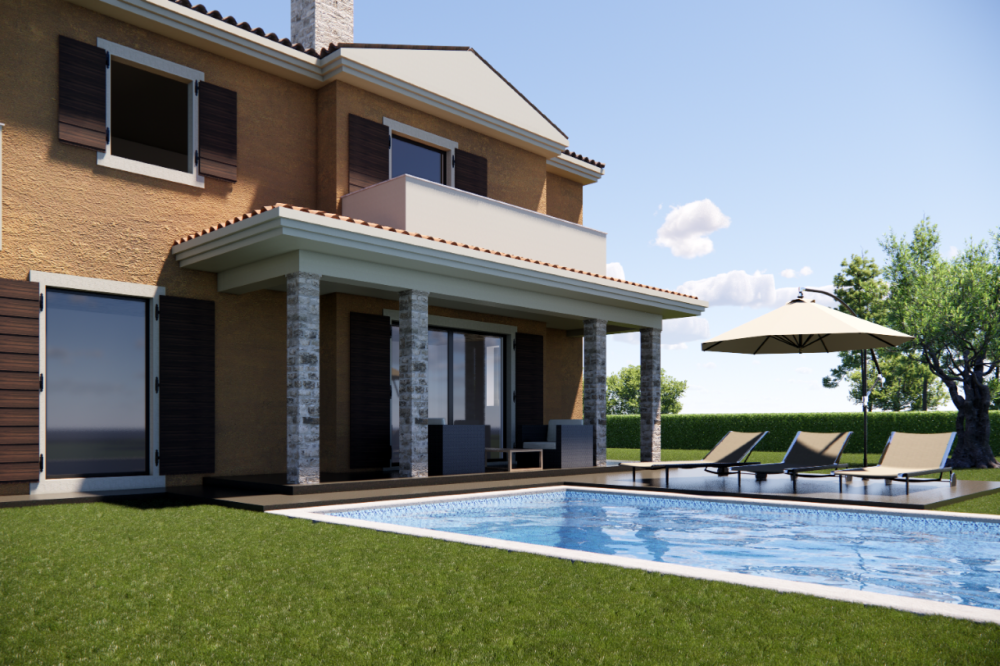 Villa Višnjan, Kroatien, 115 m² - Foto 1