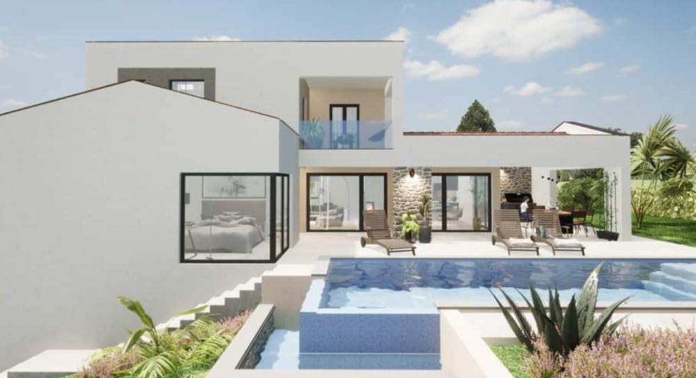 Villa in Labin, Kroatien, 180 m² - Foto 1
