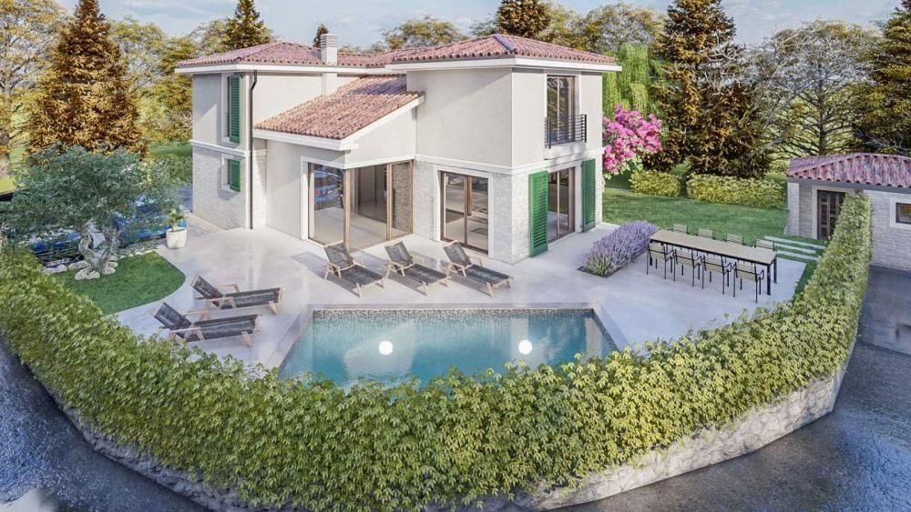 Villa Mošćenička Draga, Croacia, 143 m² - imagen 1