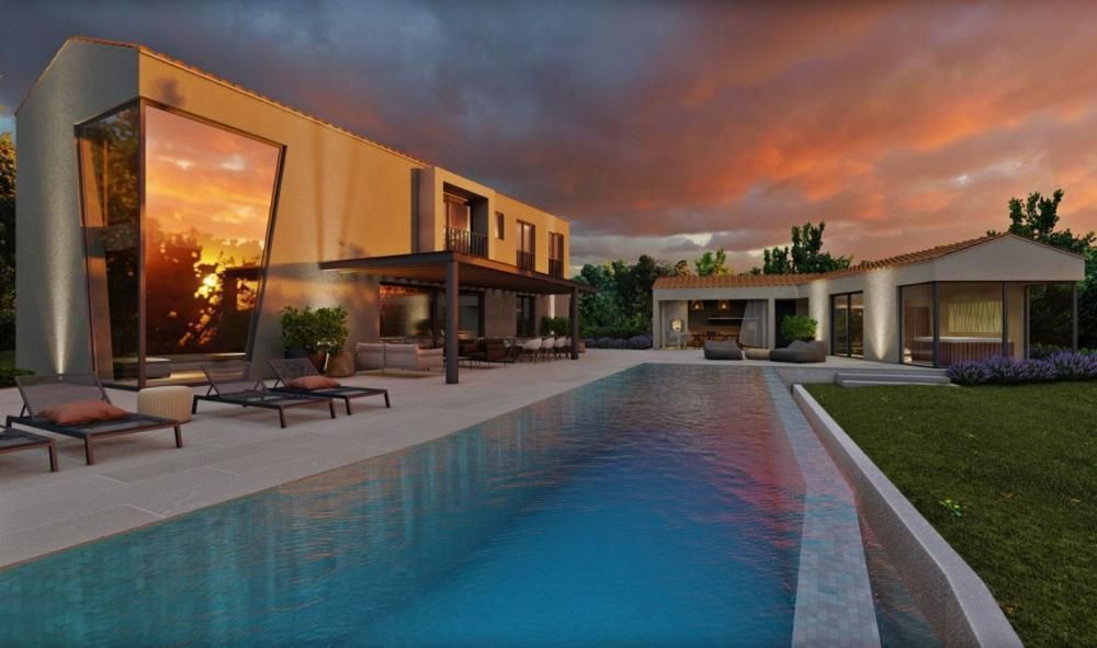 Villa in Motovun, Kroatien, 303 m² - Foto 1