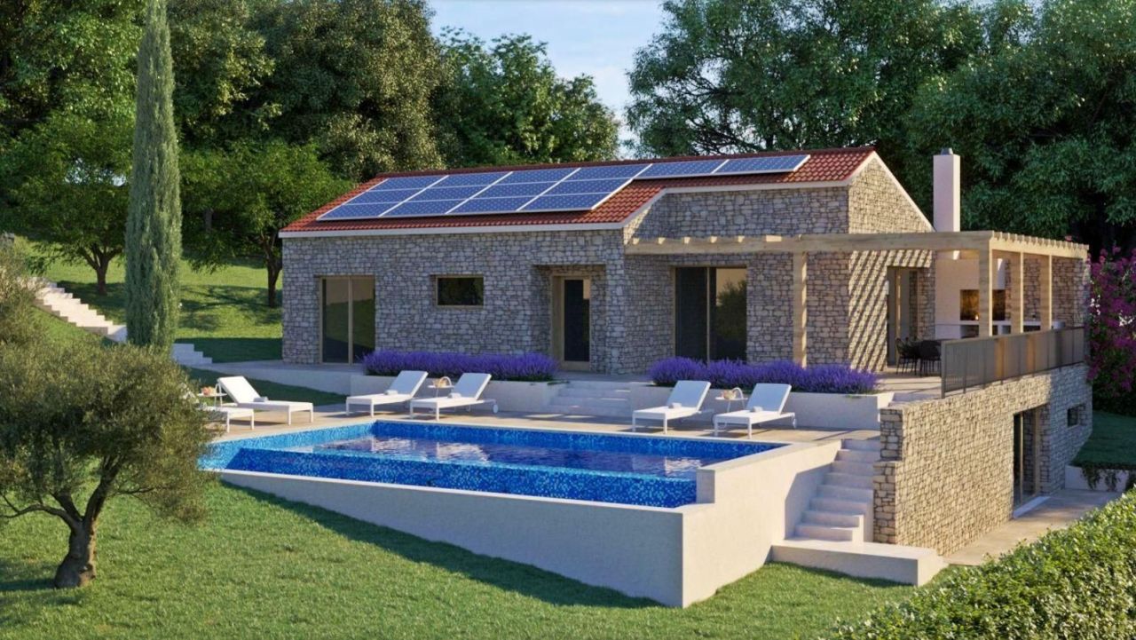 Villa in Motovun, Kroatien, 201 m² - Foto 1
