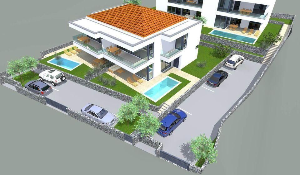Villa en Malinska-Dubašnica, Croacia, 180 m² - imagen 1