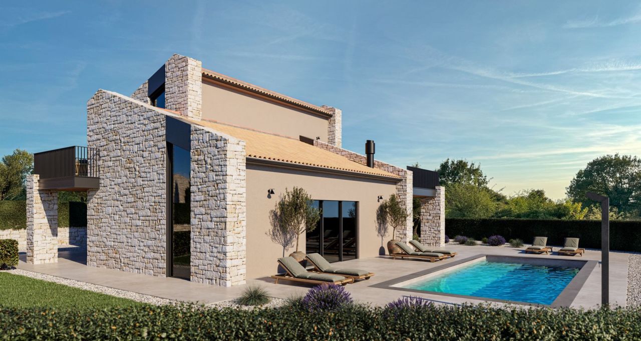 Villa Jural, Kanfanar, Kroatien, 196 m² - Foto 1