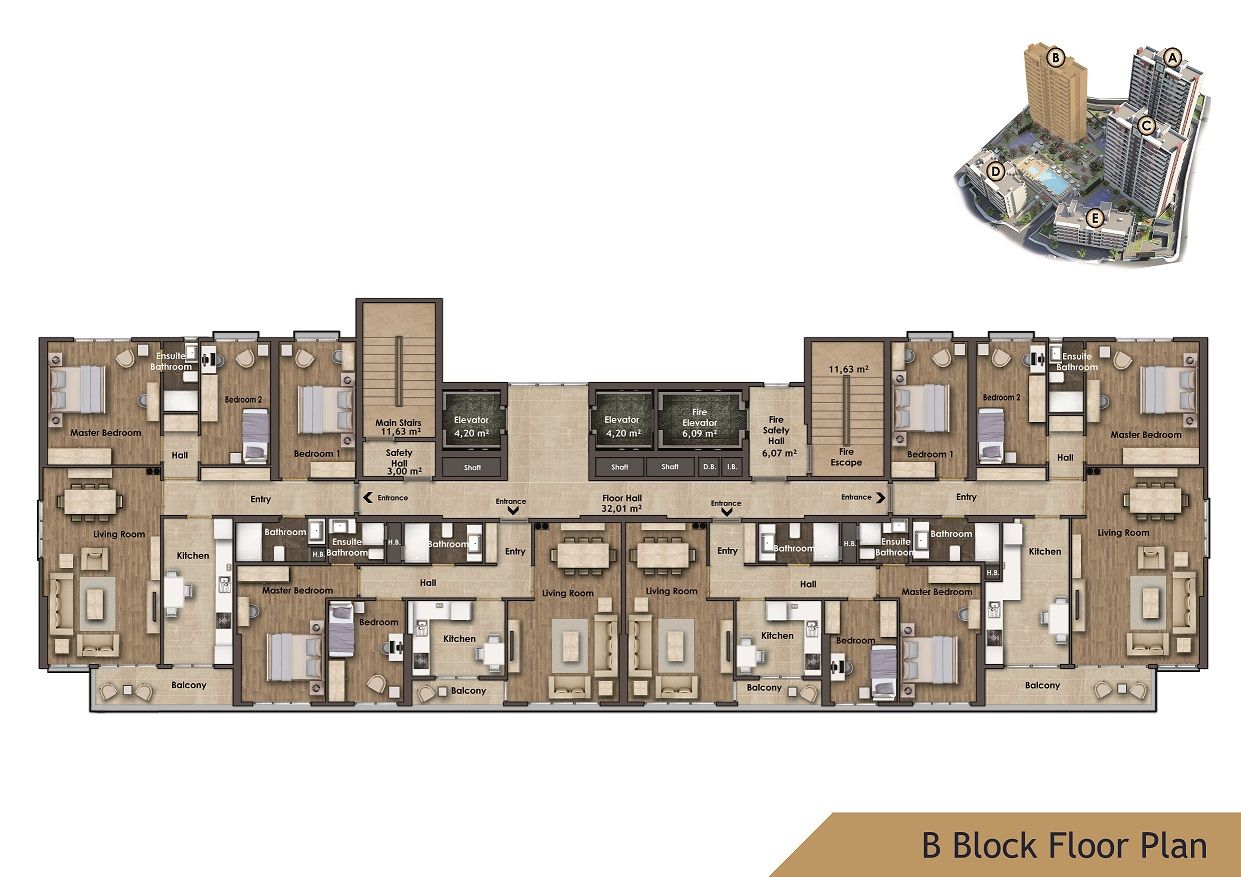 Apartment in Kartal, Türkei, 168 m² - Foto 14