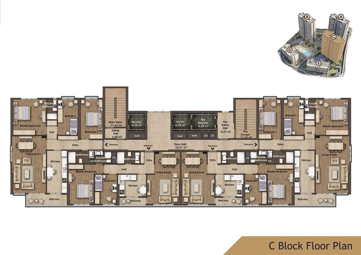 Apartment in Kartal, Türkei, 168 m² - Foto 15