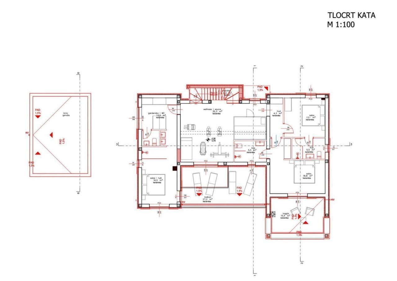 Villa in Poreč, Kroatien, 329 m² - Foto 15