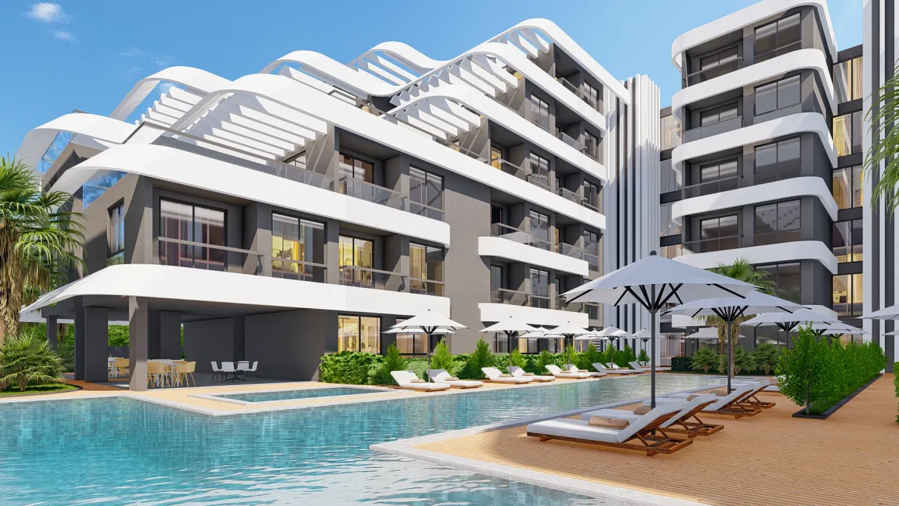Apartment in Antalya, Türkei, 54 m² - Foto 1