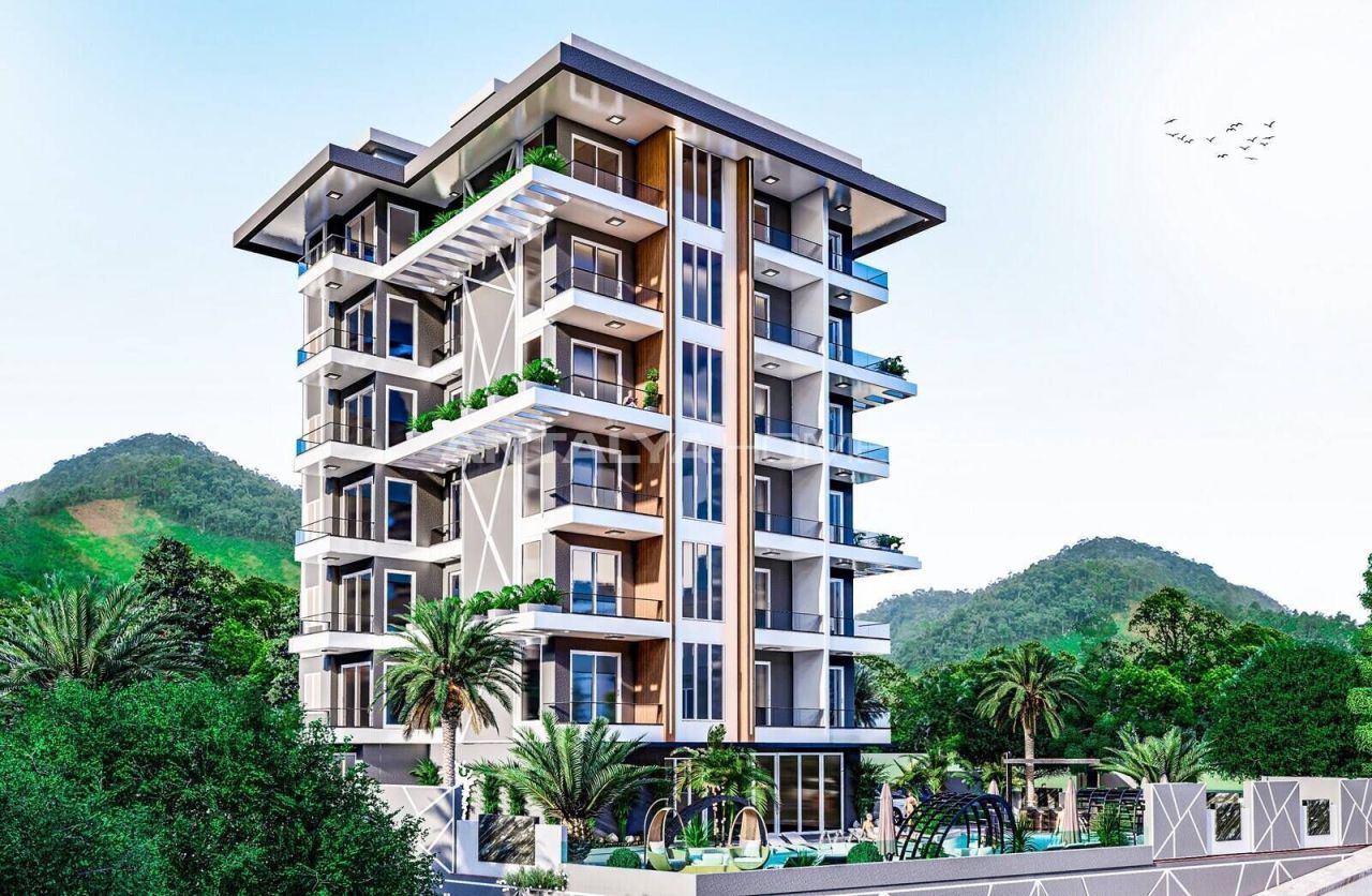 Apartamento en Alanya, Turquia, 60 m² - imagen 1