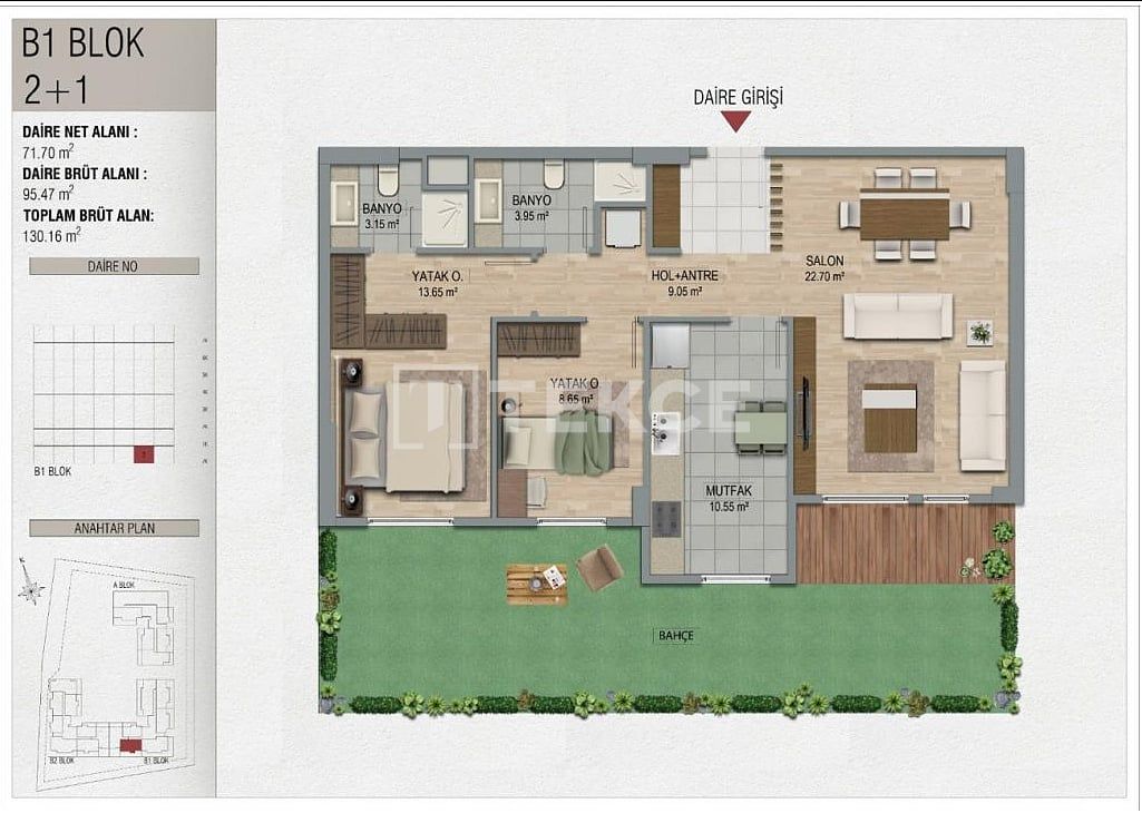 Apartment in Pendik, Turkey, 81 m² - picture 18