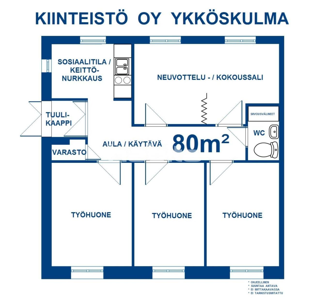 Büro in Hollola, Finnland, 80 m² - Foto 2