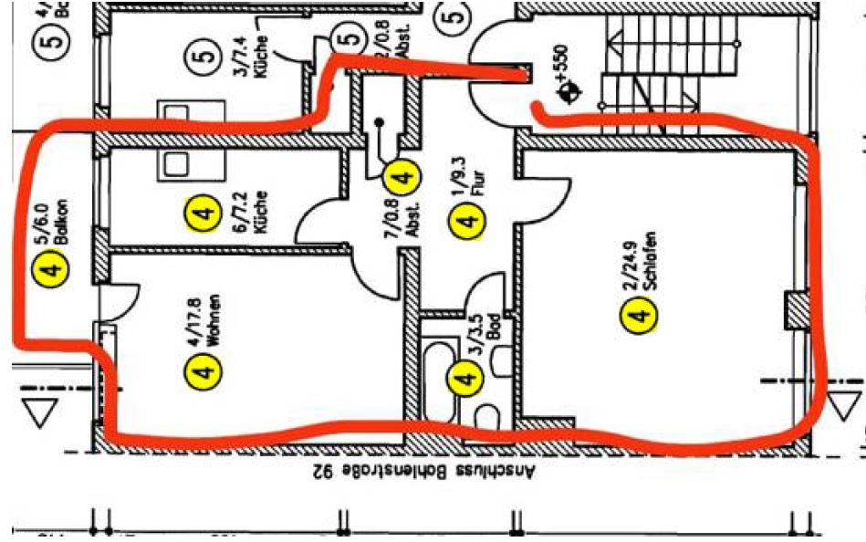 Appartamenti a Düsseldorf, Germania, 64 m² - foto 14