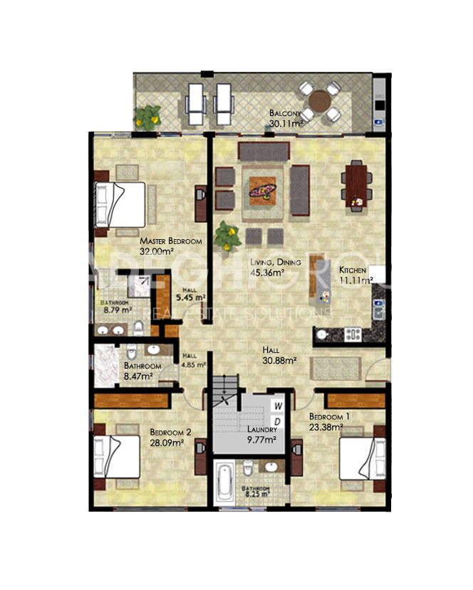 Attico a Sosua, Repubblica Dominicana, 355 m² - foto 8