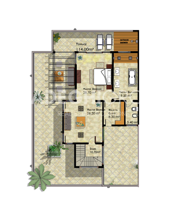 Attico a Sosua, Repubblica Dominicana, 355 m² - foto 9