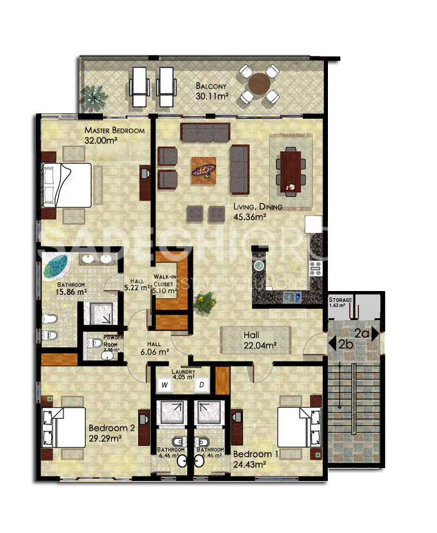 Appartamenti a Sosua, Repubblica Dominicana, 245.32 m² - foto 3