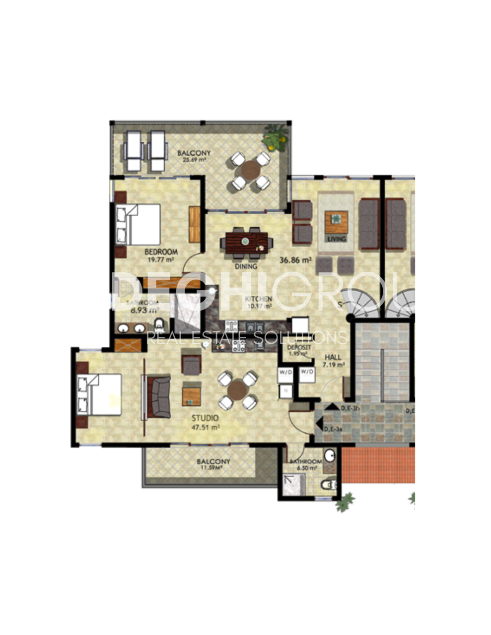 Penthouse in Sosúa, Dominikanische Republik, 210.09 m² - Foto 5