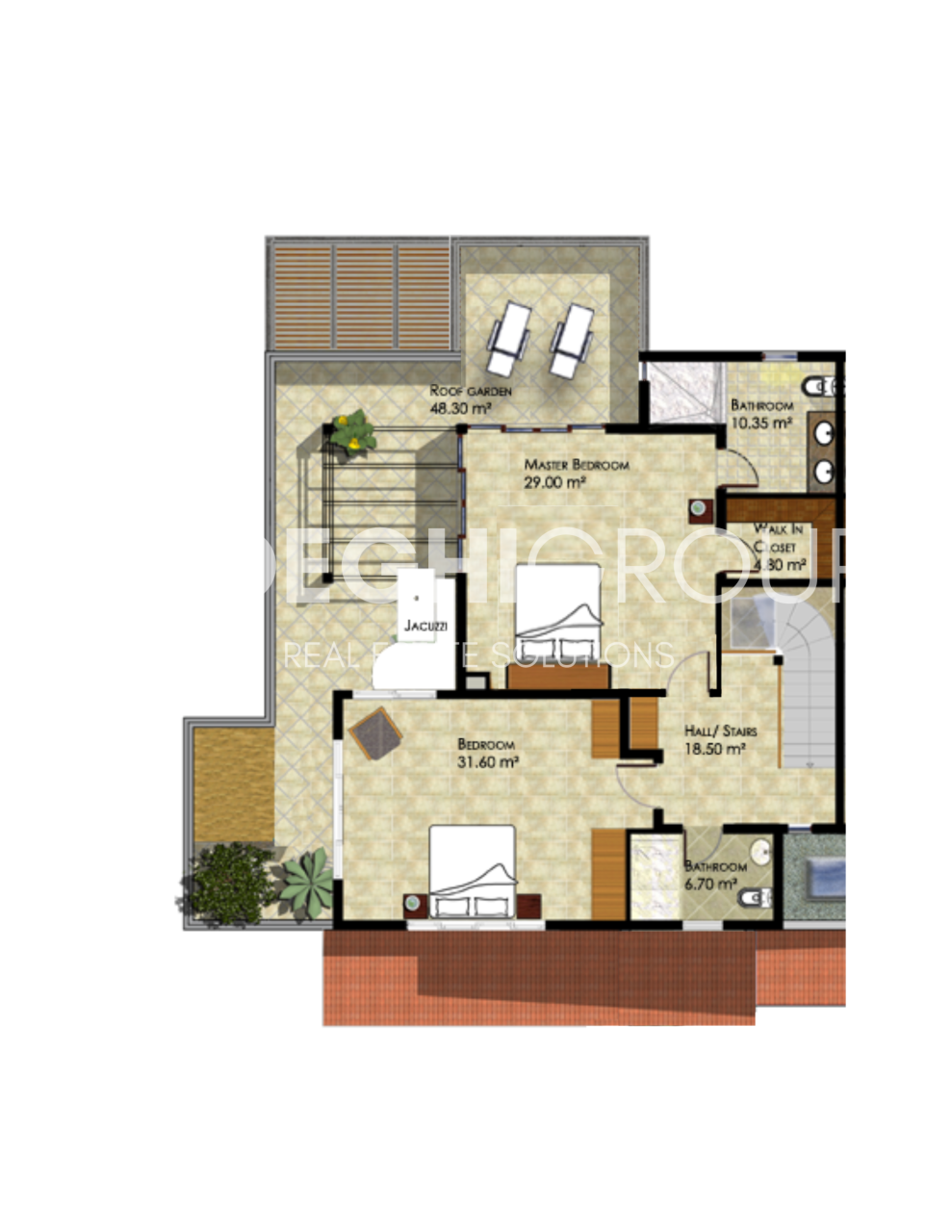 Penthouse in Sosúa, Dominikanische Republik, 210.09 m² - Foto 6