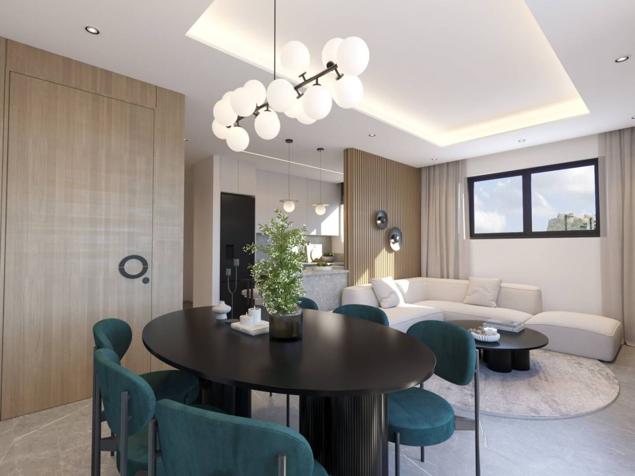 Wohnung in Aglandzia, Zypern, 60 m² - Foto 2