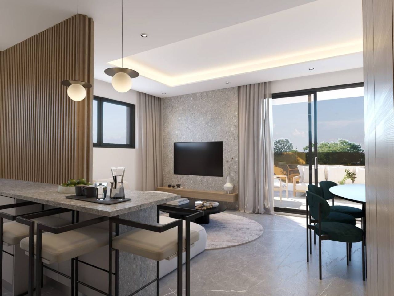 Wohnung in Aglandzia, Zypern, 60 m² - Foto 5