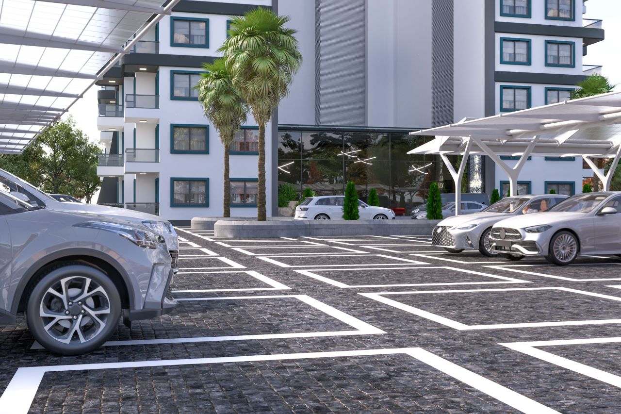 Piso en Gazipasa, Turquia, 43 m² - imagen 13