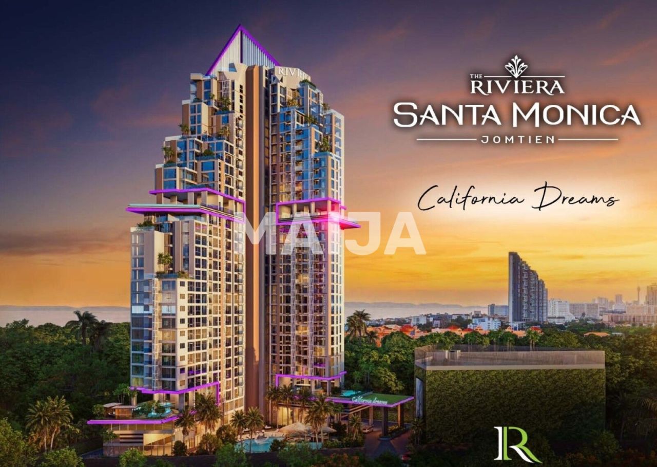 Apartment in Pattaya, Thailand, 57 m² - Foto 1