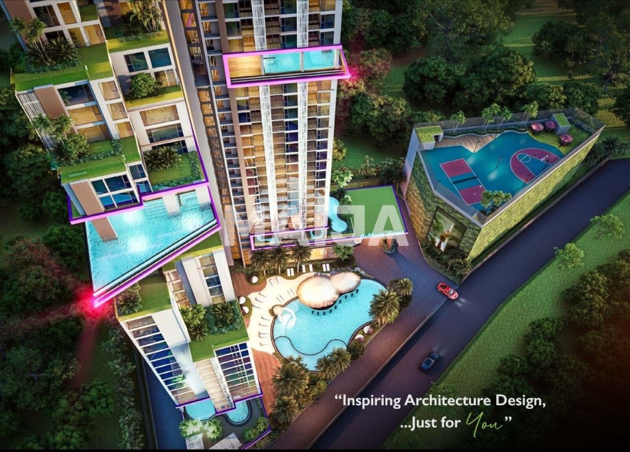 Appartamenti a Pattaya, Thailandia, 57 m² - foto 4