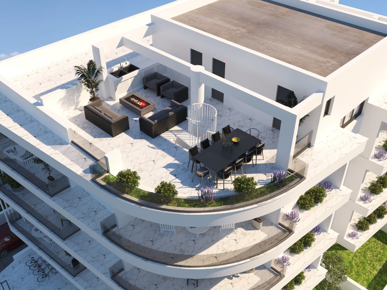 Appartamento a Aradippou, Cipro, 53 m² - foto 13