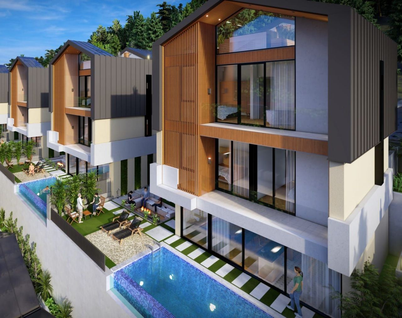 Villa in Alanya, Türkei, 225 m² - Foto 1