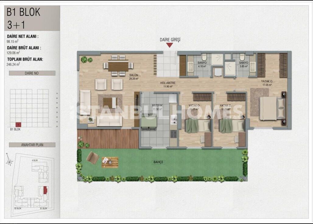 Apartamento en Pendik, Turquia, 81 m² - imagen 10