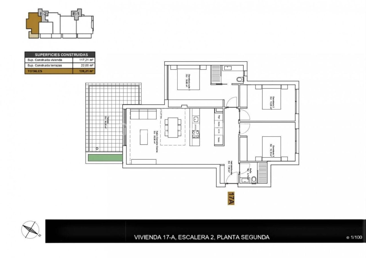 Penthouse à Orihuela, Espagne, 173 m² - image 19