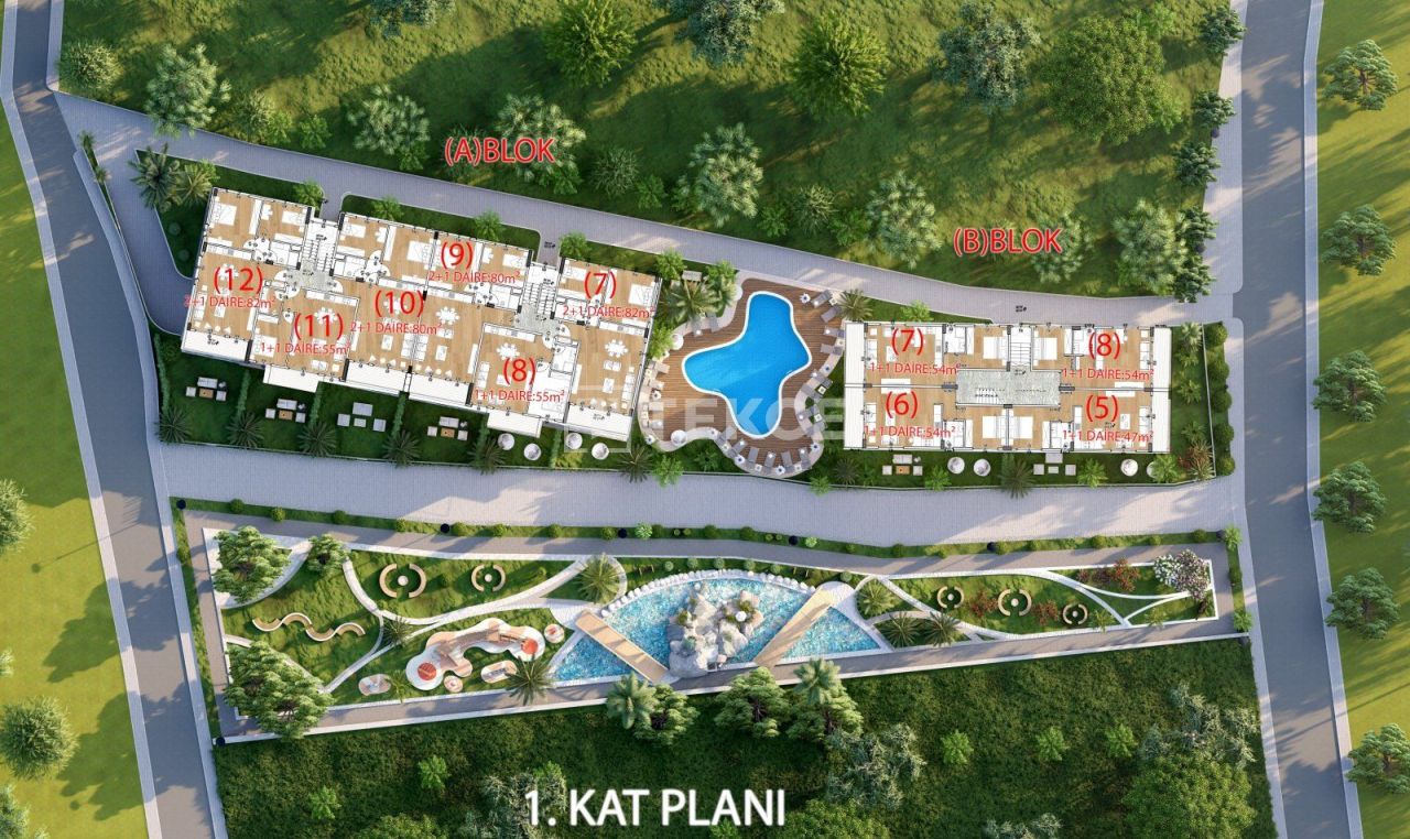 Apartment in Kyrenia, Zypern, 100 m² - Foto 15