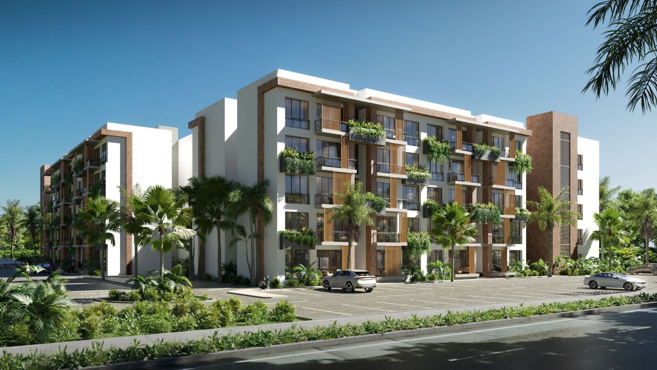 Apartment in Punta Cana, Dominican Republic, 110.8 m² - picture 1