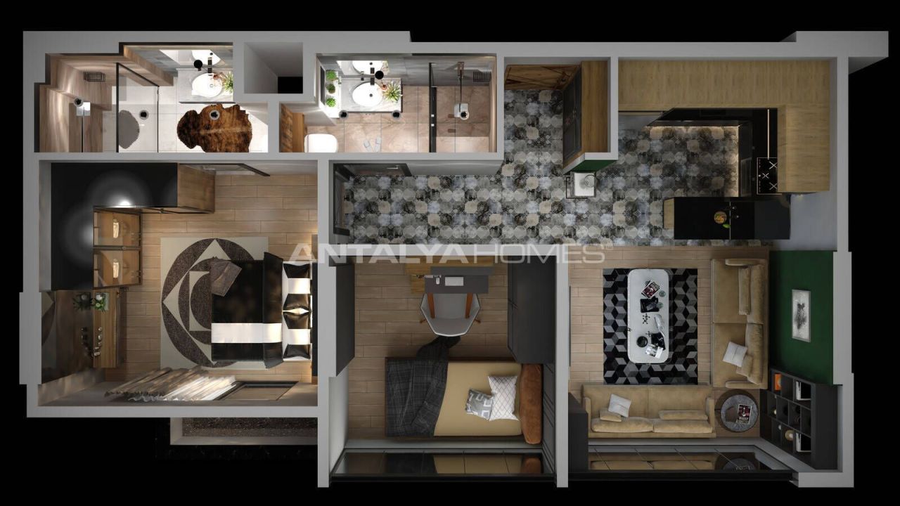 Apartamento Mezitli, Turquia, 97 m² - imagen 19