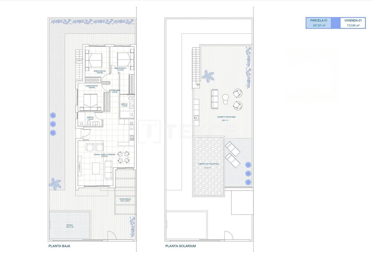 Villa a Los Alcazares, Spagna, 112 m² - foto 10