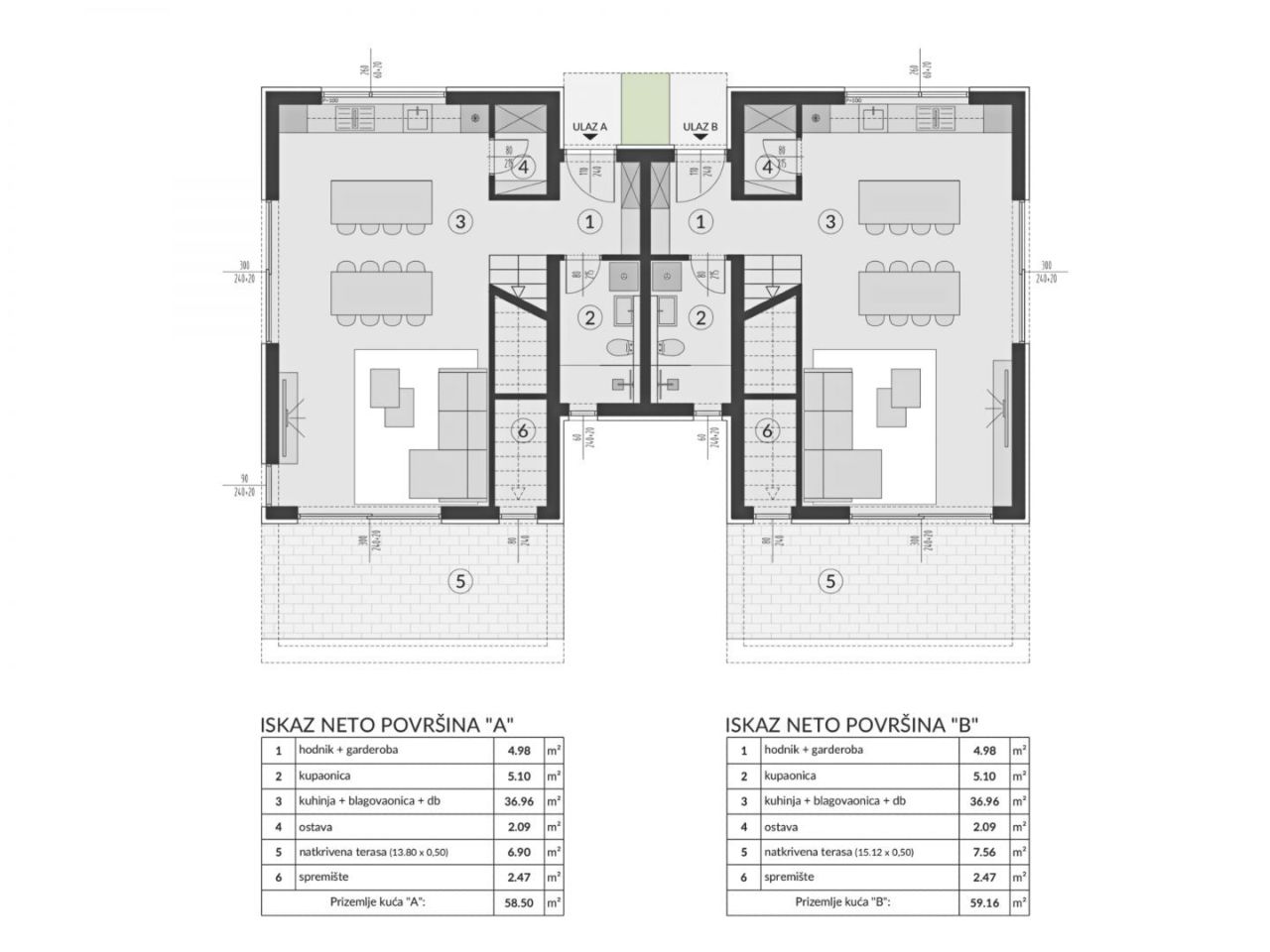 Villa à Méduline, Croatie, 238 m² - image 11