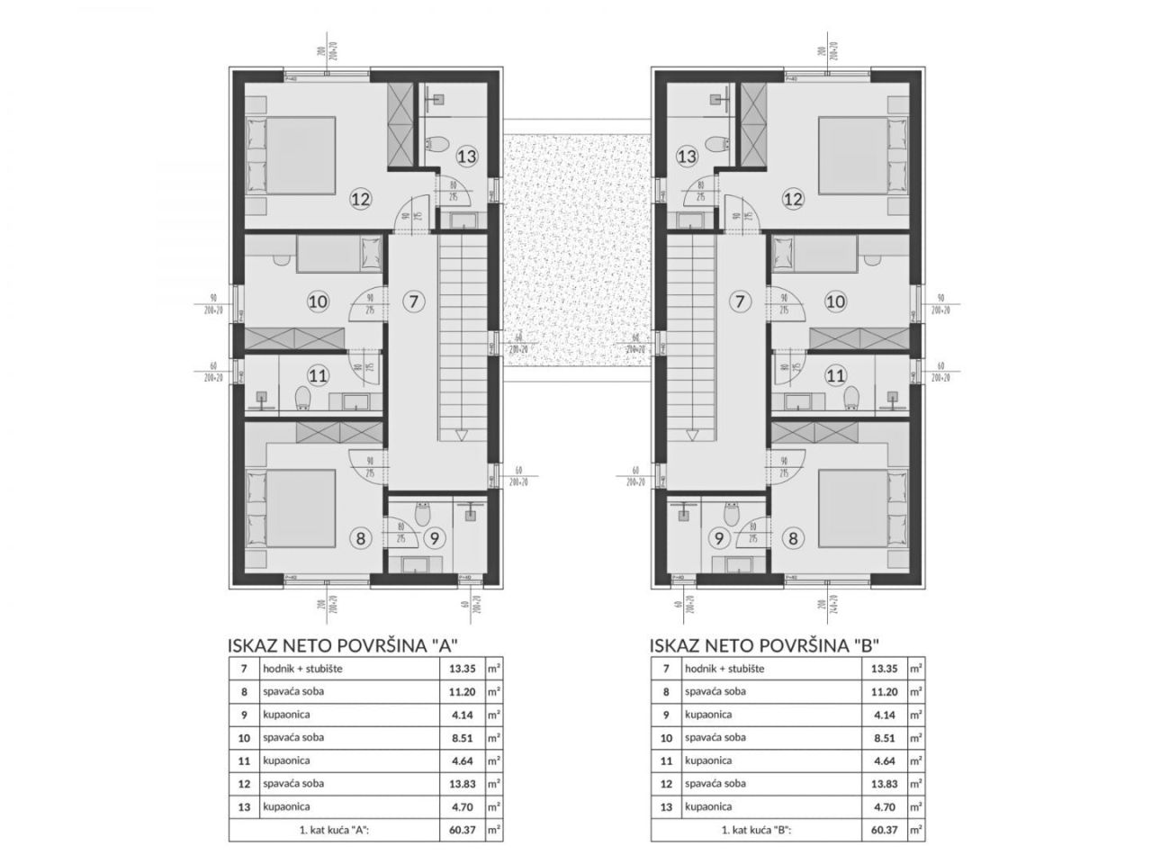 Villa à Méduline, Croatie, 238 m² - image 12